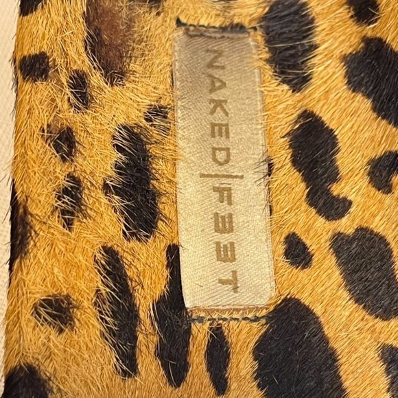 Naked Feet Leopard print Sandals - Picture 7 of 9